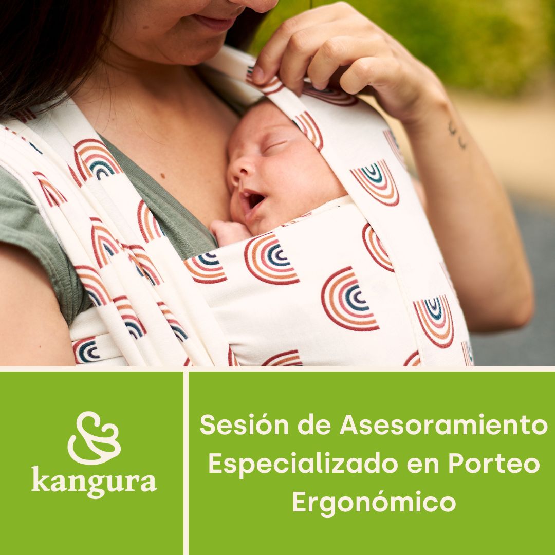Kangura portabebés Sesión de Asesoramiento Especializado en Porteo Ergonómico 30 Minutos