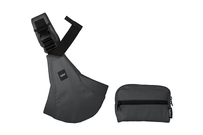 Kangura portanadons Portabebè lleuger Boba Buddy Grey