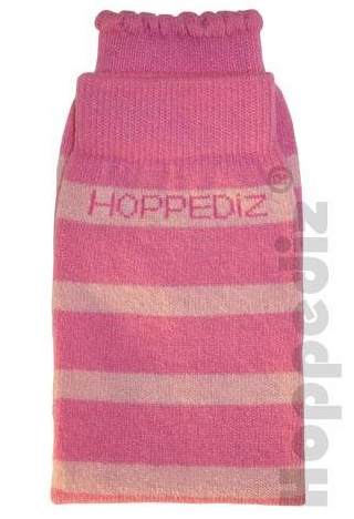 Kangura portabebés Calentadores Hoppediz Lana Pink-rosé striped