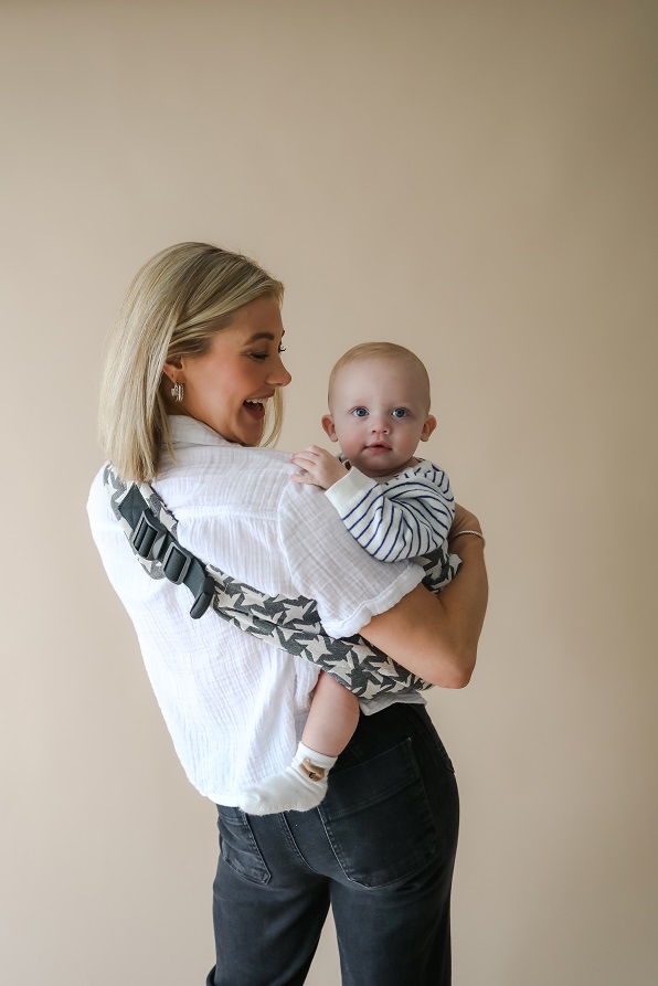 Kangura portanadons Portabebè lleuger Boba Buddy Houndstooth