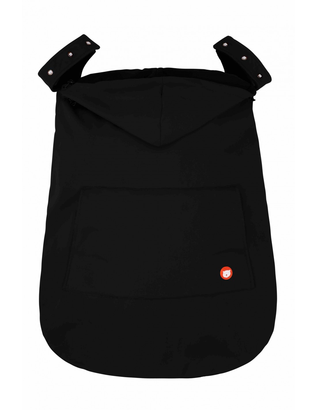 Cobertor de porteo Wombat Shell Negro -  - Portabebés ergonómicos