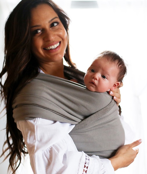 Fular portabebé todo en 1 para recién nacido, elástico, suave y  transpirable - EMEBE
