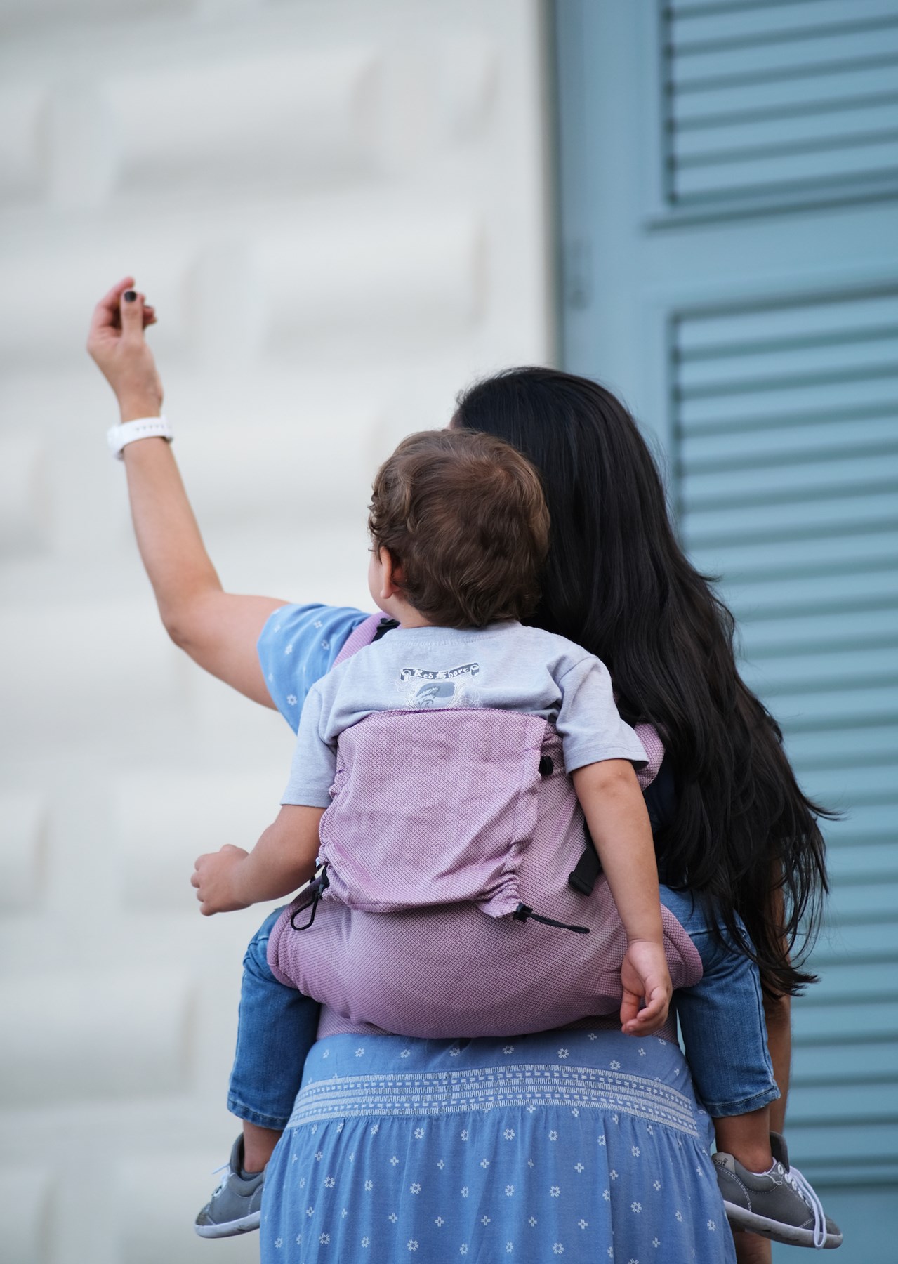 Kangura portabebés Mochila Evolutiva Portabebé Neko Smart Toddler Cotton candy (Algodón orgánico)