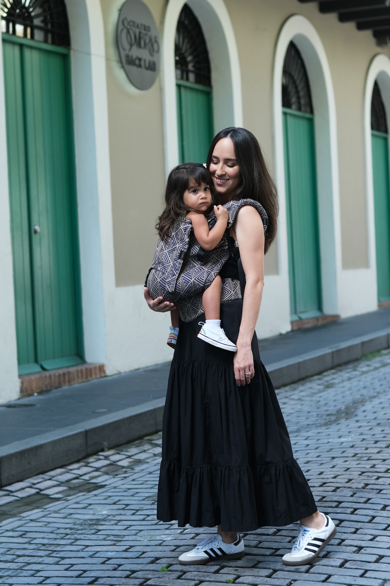 Kangura portabebés Mochila Evolutiva Portabebé Neko Smart Toddler Elfida (Algodón orgánico)